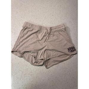 Good Vibes Nude Shorts